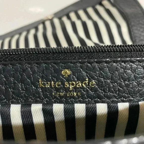 Kate spade Black pebbled leather crossbody handbag - Picture 7 of 14